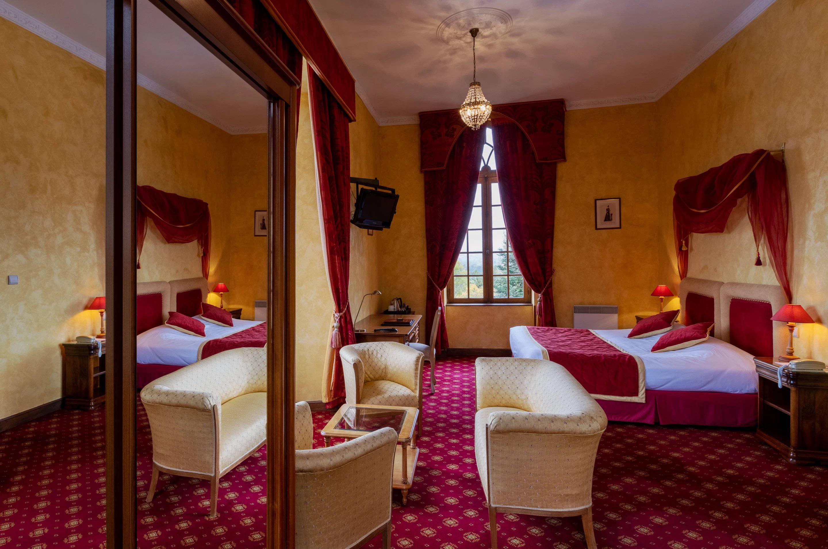 Bedroom Château maulmont